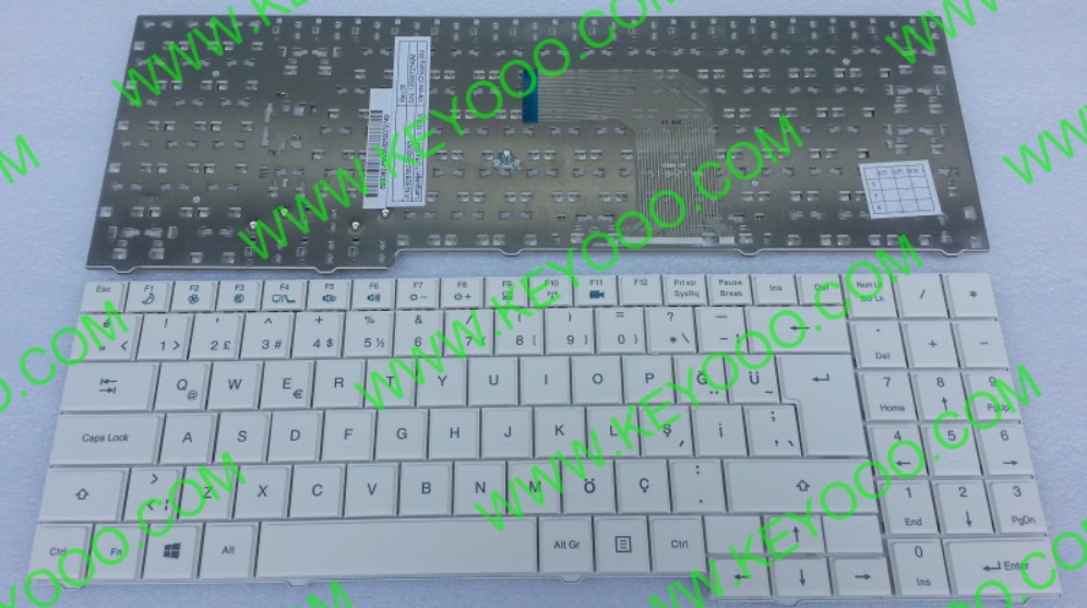 casper mb50 series white tr layout keyboard