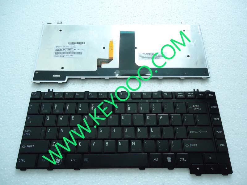 Toshiba M500 M501 M505 L526 Glossy with backit us keyboard