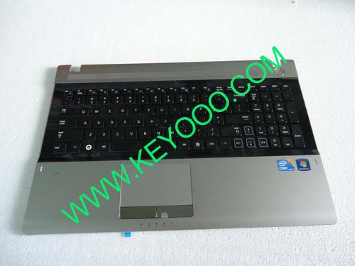 Samsung NP-RV511 with silver palmrest touchpad us keyboard