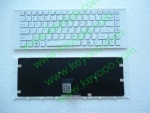 SONY VPC-EA with white frame ru layout keyboard