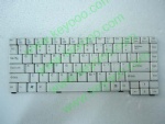 Clevo M54 M540 M550 M66 M660 M74 white us layout keyboard