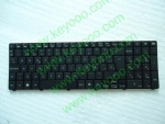 Gateway NV50 NV53 NV59C NV79C sp layout keyboard