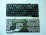 Hasse W150 M131 W730 Black po layout keyboard