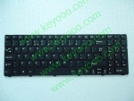 MSI CR640 CX640 with frame uk layout keyboard