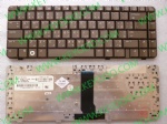 HP Pavilion DV300 DV3500 DV3600 bronze ar layout keyboard