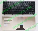 Acer Aspire One 751H 752 1810T ZA3 black ui layout keyboard