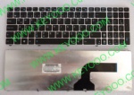 Asus K52 N53 N61 N60 A52 silver frame tr layout keyboard