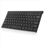 Bluetooth Keyboard, Stainless Steel Universal Portable Wireless Bluetooth Keyboard for iOS iPad 10.2-inch, Air, Pro, Mini, Android, Windows Tablets PC Smartphone Built in Rechargeable Battery