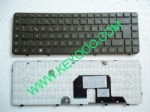 HP Pavilion DV6-3000 series whit grey frame gr layout keyboard