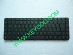HP Pavilion DV6-3000 series whit grey frame it layout keyboard