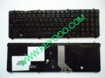 HP Pavilion DV7-2000 DV7-3000 black cf layout keyboard