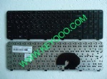 HP DV7-6000 whit black frame ar layout keyboard