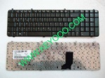 HP Pavilion DV9000 black gr layout keyboard